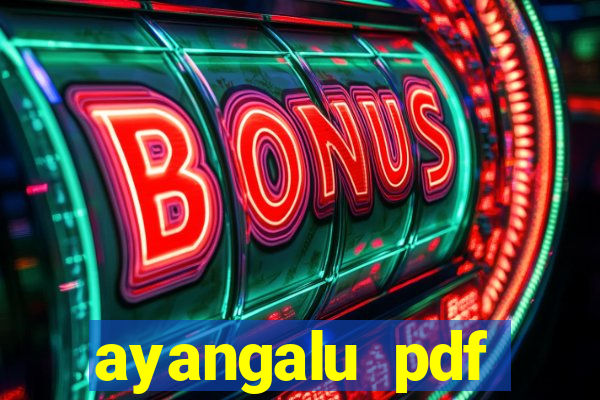 ayangalu pdf ayangalu orisha